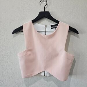 NBD x The Naven Twins Dual Color Crop Top